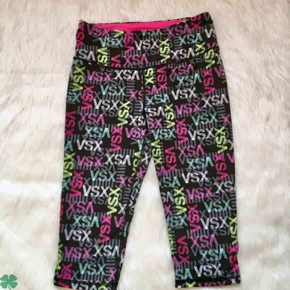 Victoria's Secret Pants - Victoria's Secret Sports Knockout Crop Size Medium